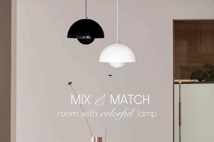 Mix and Match Room ห้องสวยด้วยโคมไฟคัลเลอร์ฟูล
