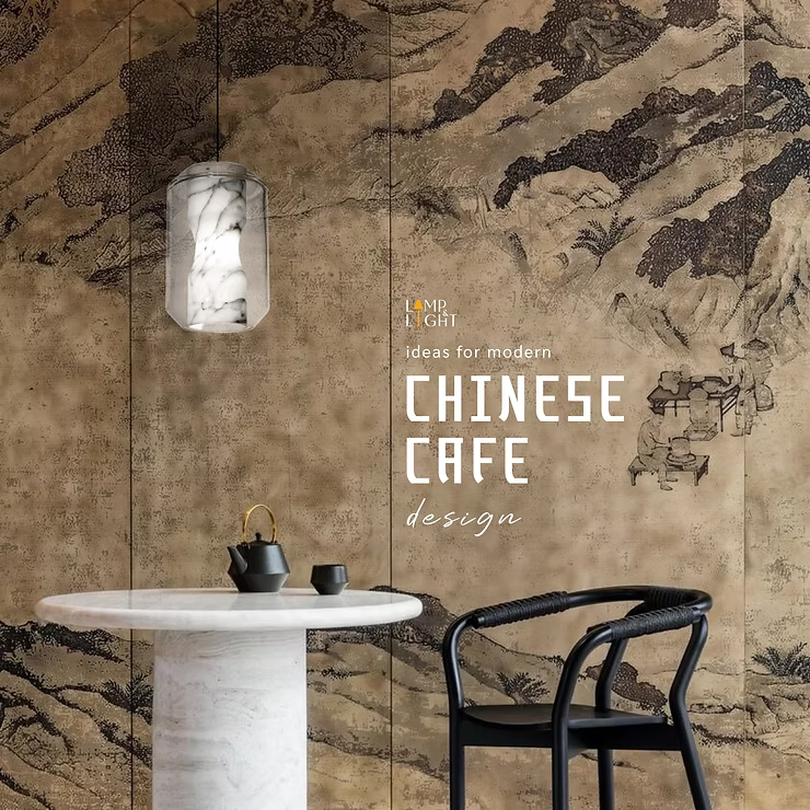 แต่งร้าน Café ด้วยโคมไฟสไตล์ Chinese Modern