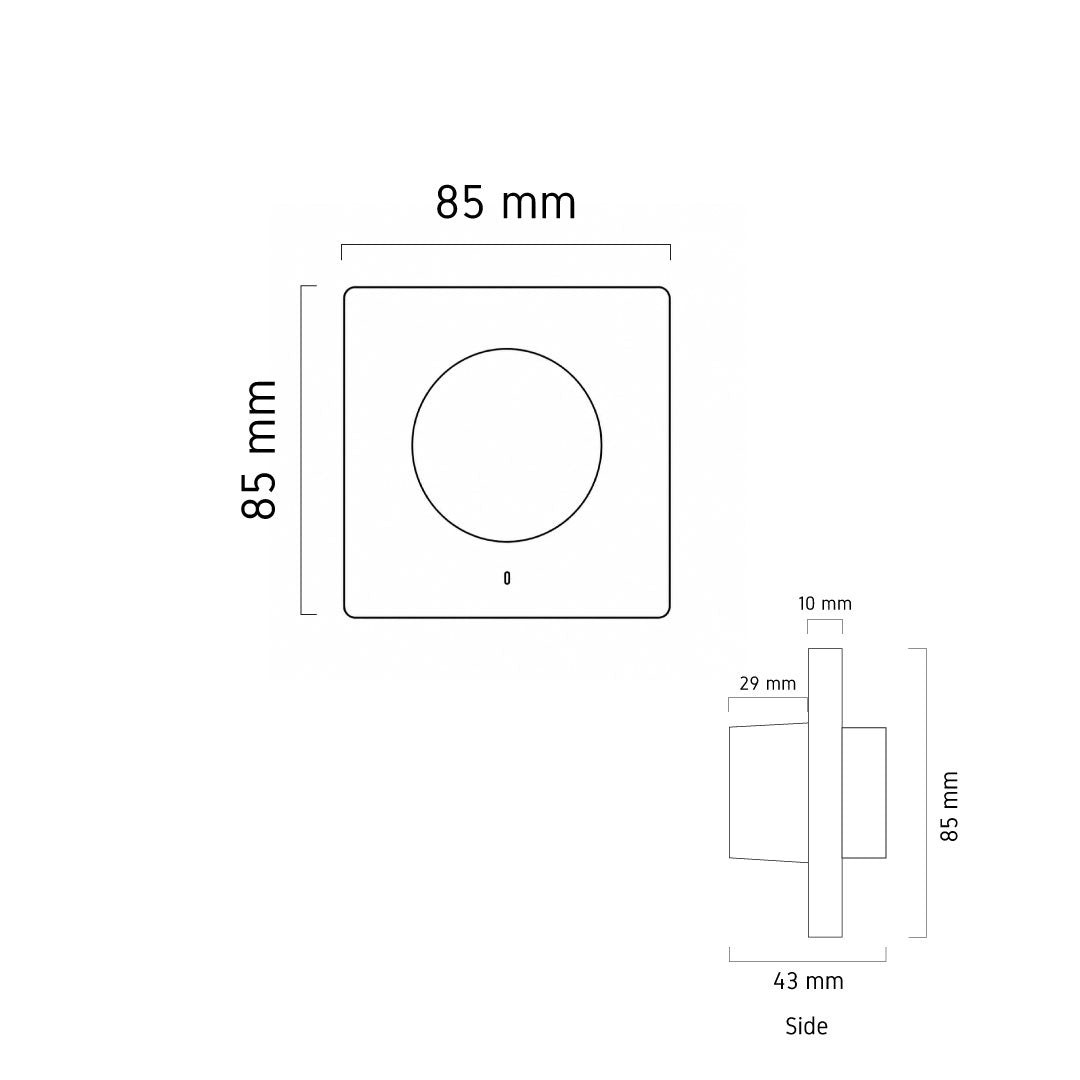 DALI-CCT Wall Dimmer