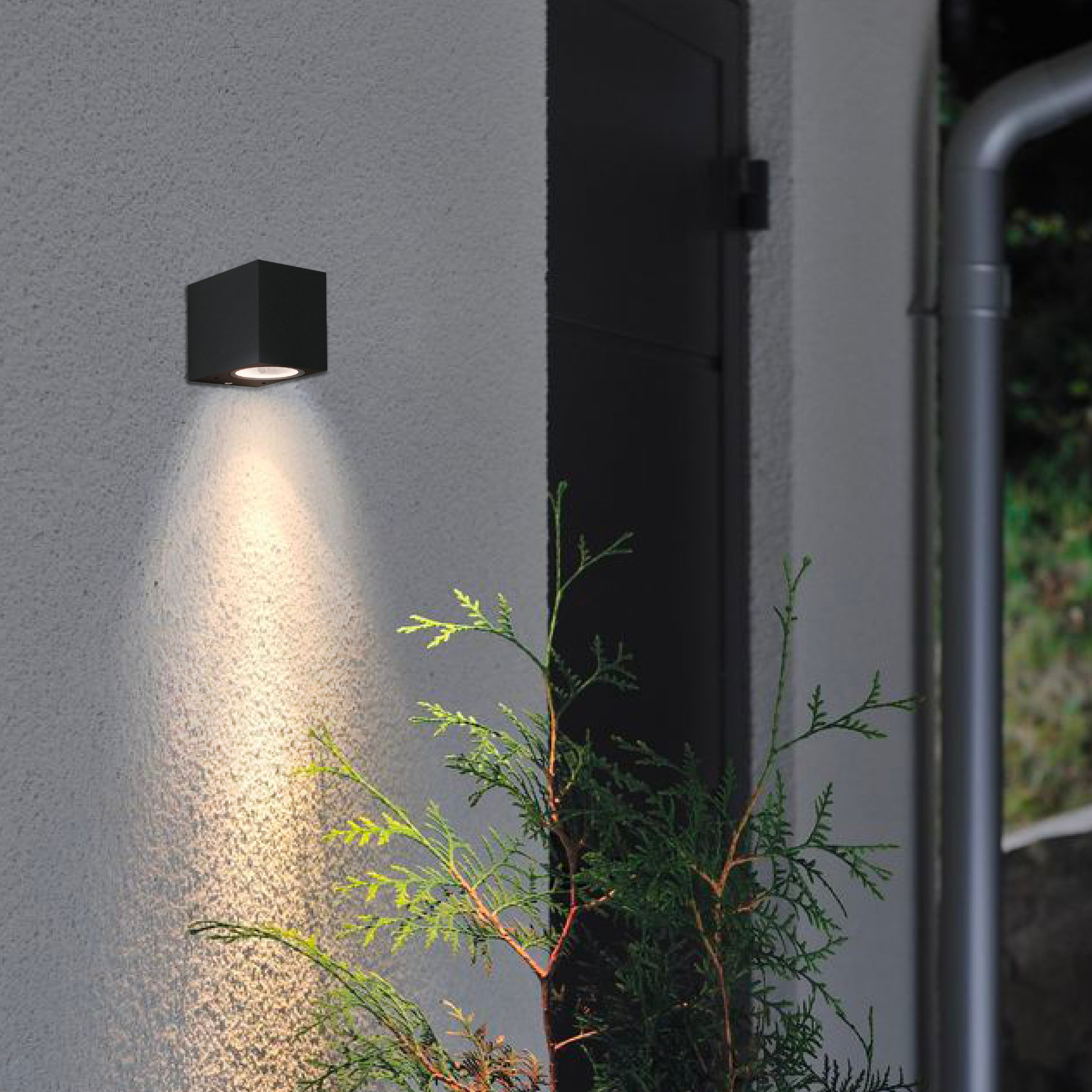 โคมไฟติดผนังภายนอก Outdoor Wall Lamp CUBIC A235 ภาพที่ 3 | Lamp & Light โคมไฟตกแต่งบ้าน โคมไฟดาวน์ไลท์ โคมไฟเพดาน