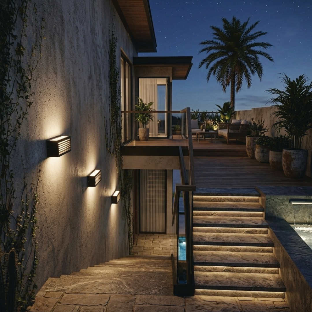 โคมไฟติดผนังภายนอก Outdoor Wall Lamp STRIX A340 ภาพที่ 2 | Lamp & Light โคมไฟตกแต่งบ้าน โคมไฟดาวน์ไลท์ โคมไฟเพดาน