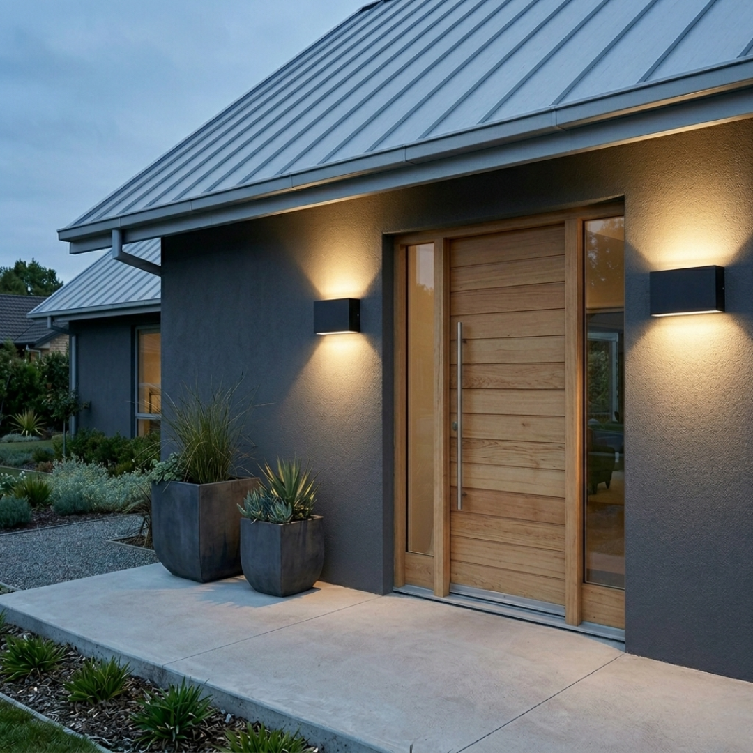 โคมไฟติดผนังภายนอก Outdoor Wall Lamp RECTA A346 LED ภาพที่ 2 | Lamp & Light โคมไฟตกแต่งบ้าน โคมไฟดาวน์ไลท์ โคมไฟเพดาน