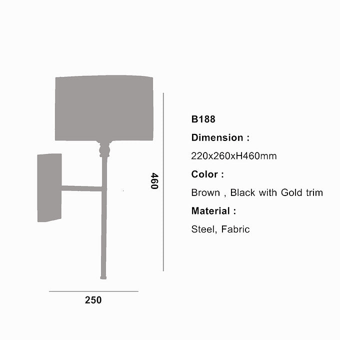 Wall Lamp Elysian B188