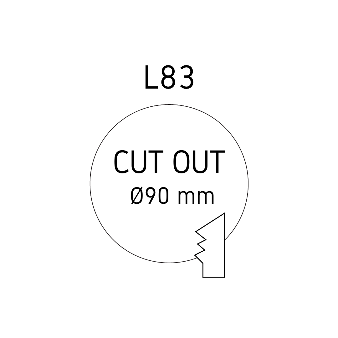Downlight L83 – recessed LED ceiling spotlight, view 3 | LAMP & LIGHT - Design forward Decorative lamp , Downlights, pendant lamp , striplights