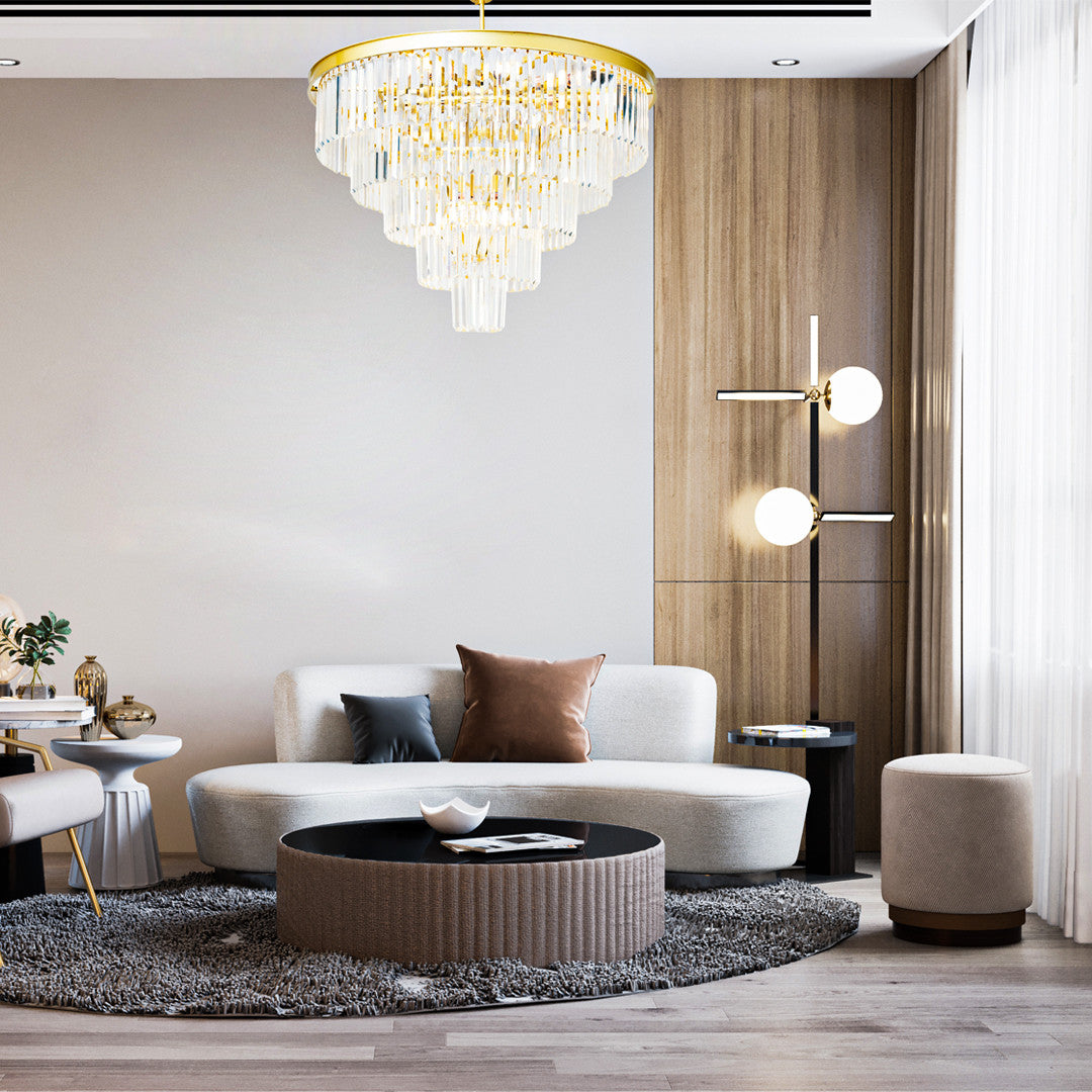 Chandelier CELVION P168 – decorative ceiling chandelier, view 3 | LAMP & LIGHT - Design forward Decorative lamp , Downlights, pendant lamp , striplights