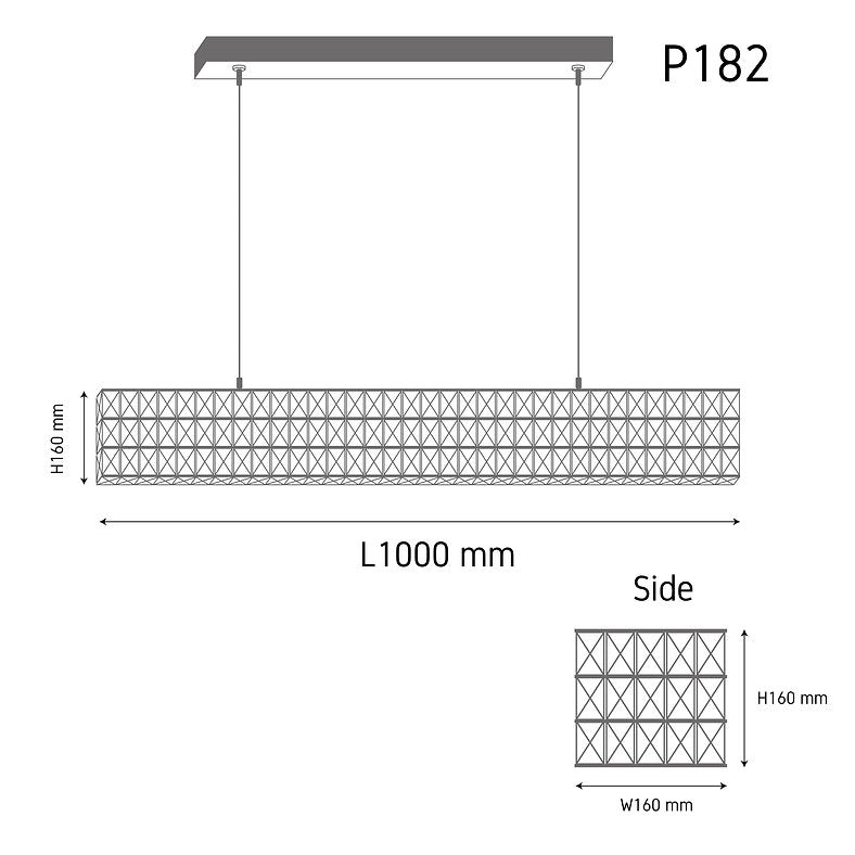 Chandelier VELLUNE P182