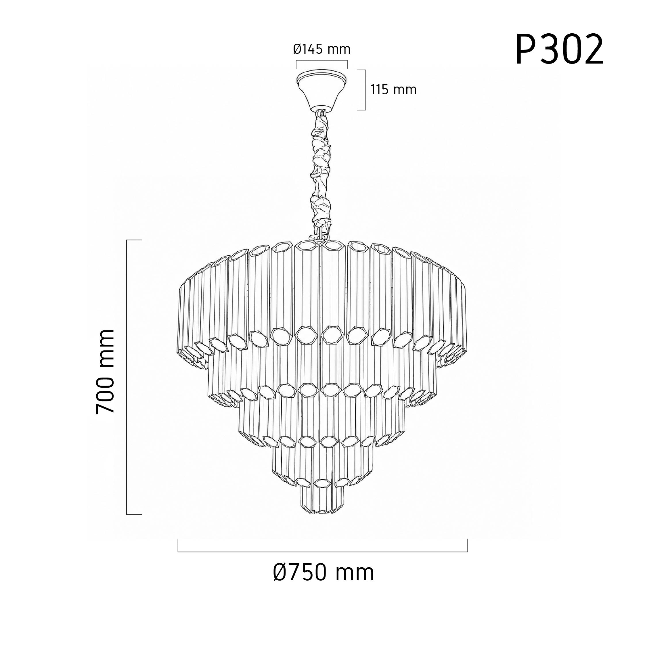 Chandelier Rebel P302