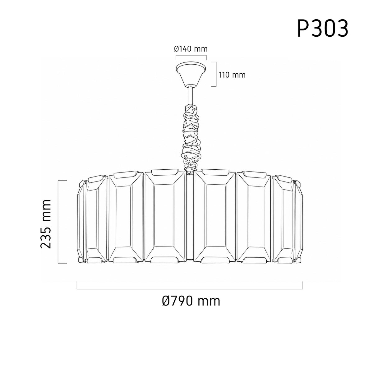 Chandelier Cynic P303