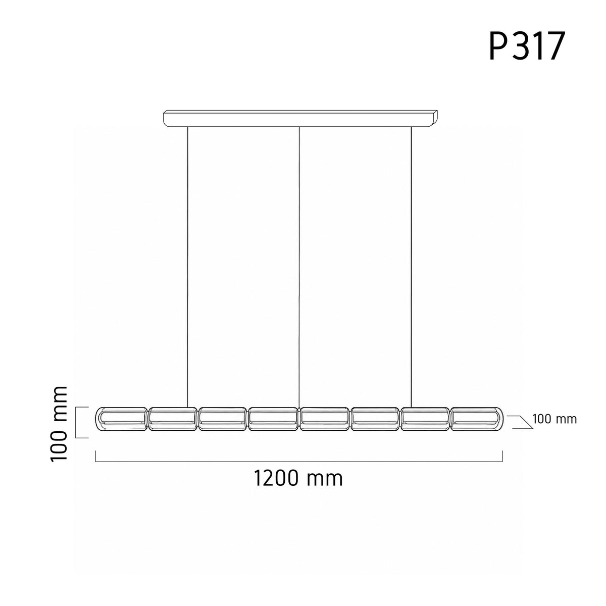 Chandelier Cassian P317