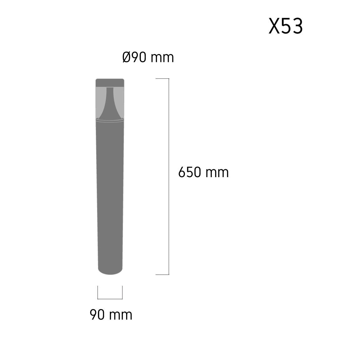 Outdoor Lamp PLEX X53 LED