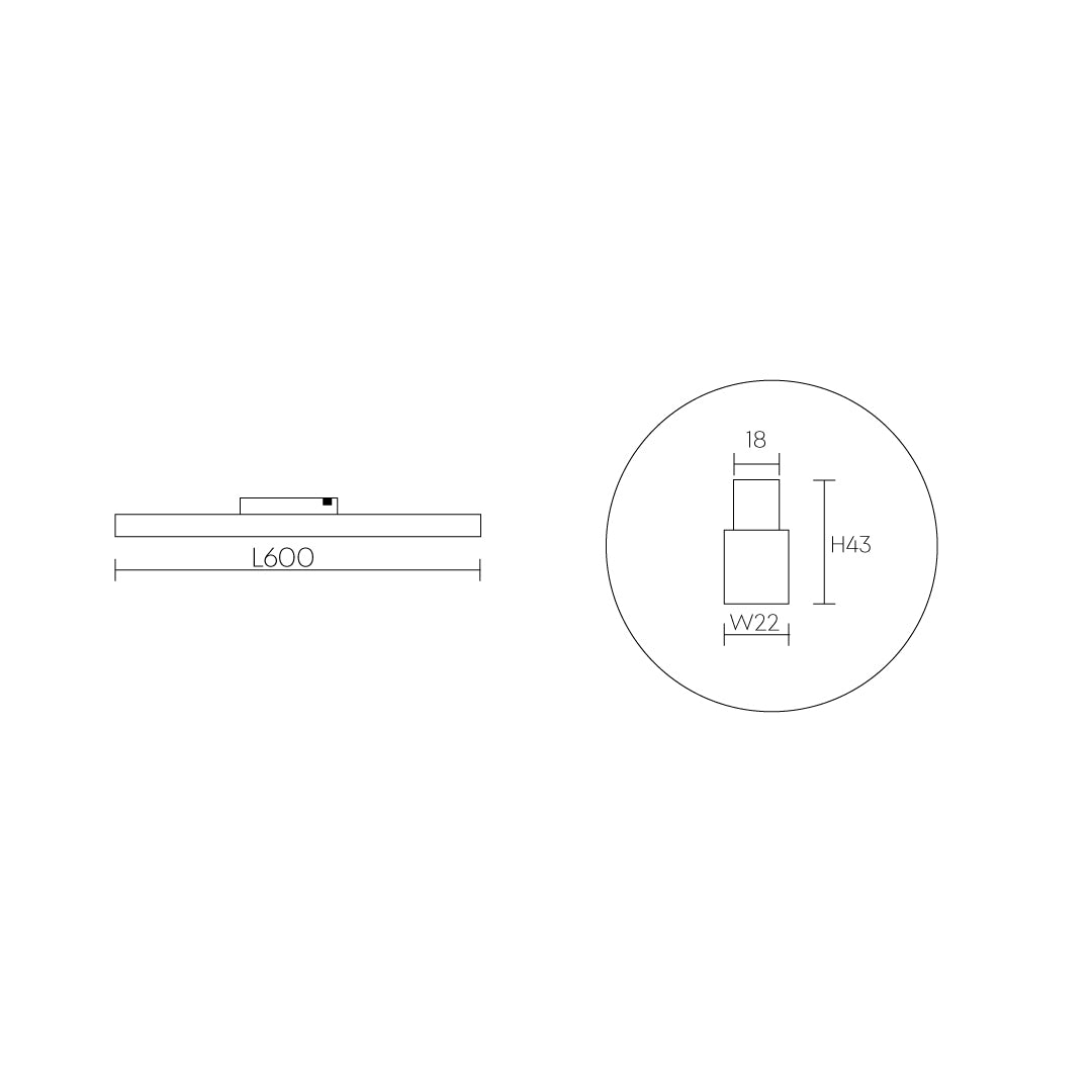 ไฟรางแม่เหล็ก LED Magnetic Light ML5 AUGUST 24 SMART ภาพที่ 7 | Lamp & Light โคมไฟตกแต่งบ้าน โคมไฟดาวน์ไลท์ โคมไฟเพดาน