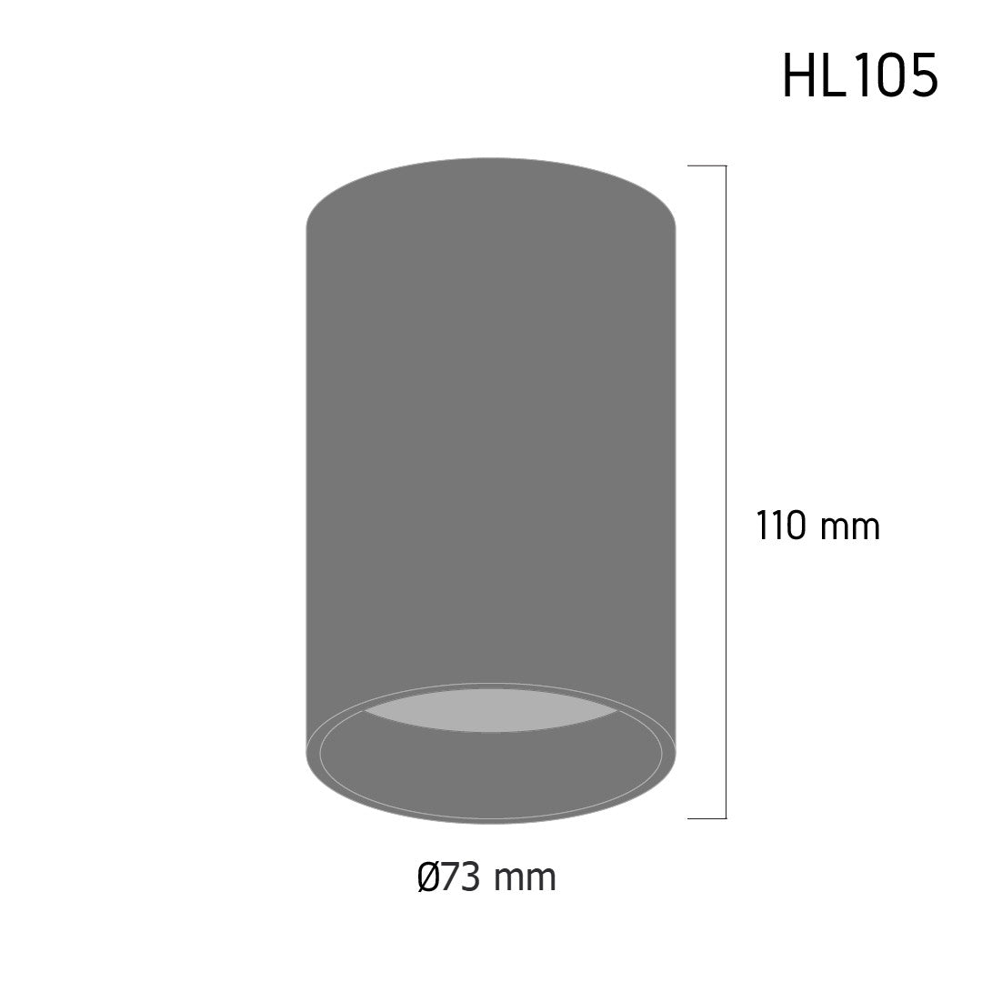 Downlight HL105 – recessed LED ceiling spotlight, view 3 | LAMP & LIGHT - Design forward Decorative lamp , Downlights, pendant lamp , striplights
