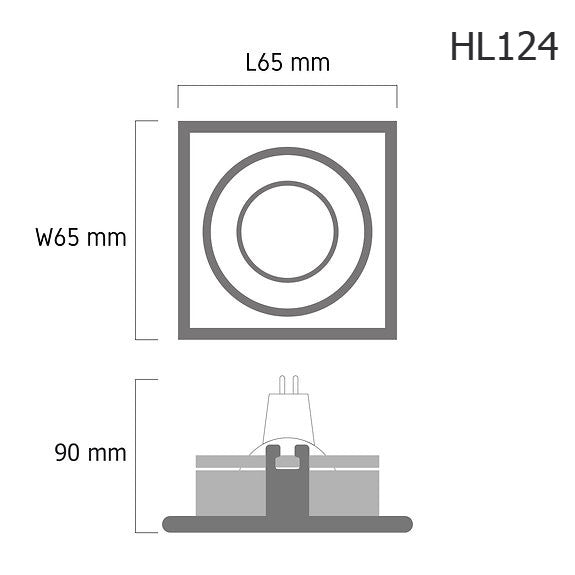Downlight HL124 (Reflect S1)
