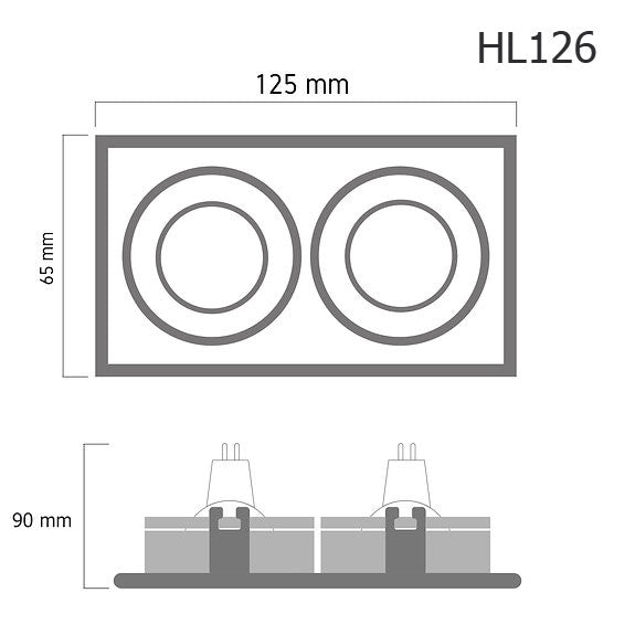 Downlight HL126 (Reflect S1)