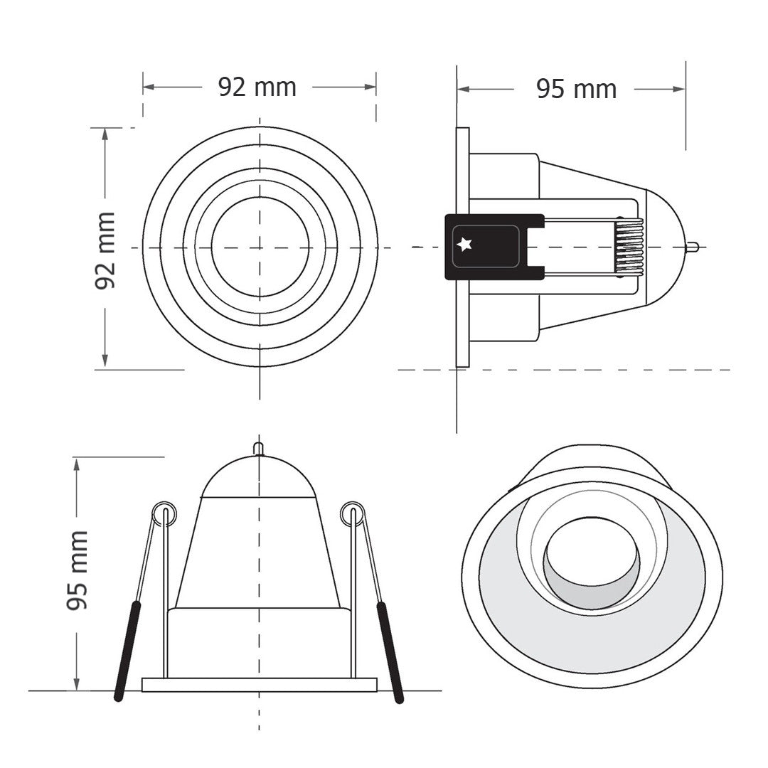 Downlight HL67