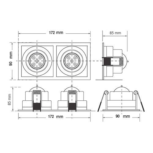 Downlight HL98