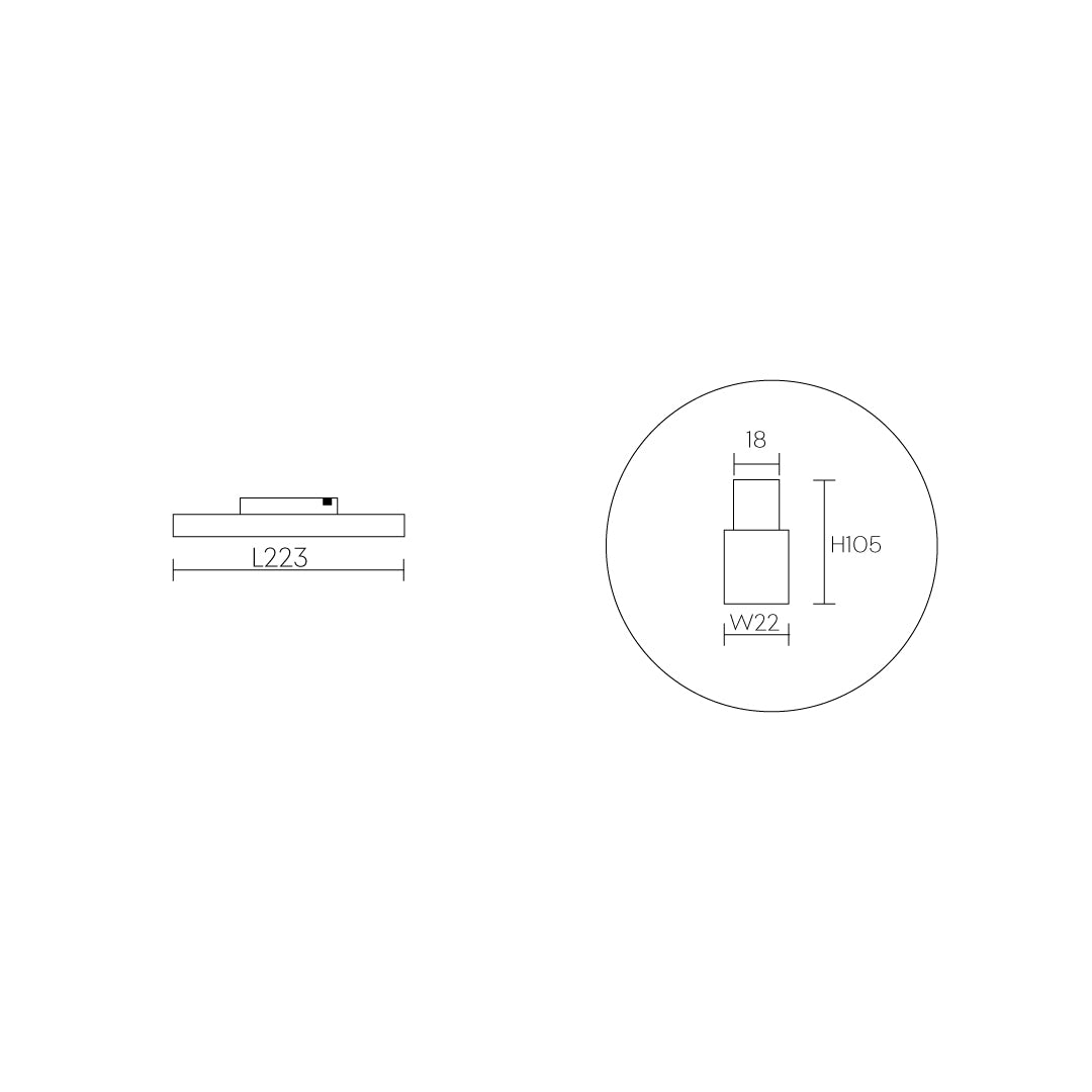 ไฟรางแม่เหล็ก LED Magnetic Light ML16 MARCO P 3000K ภาพที่ 8 | Lamp & Light โคมไฟตกแต่งบ้าน โคมไฟดาวน์ไลท์ โคมไฟเพดาน