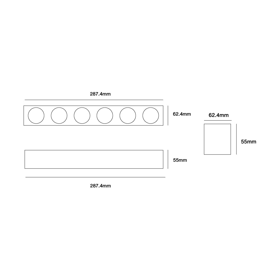 Mini Downlight L97 8W 4000K