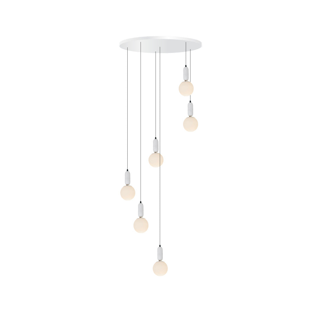 Multi-drop Round 6 Head White (Q343)