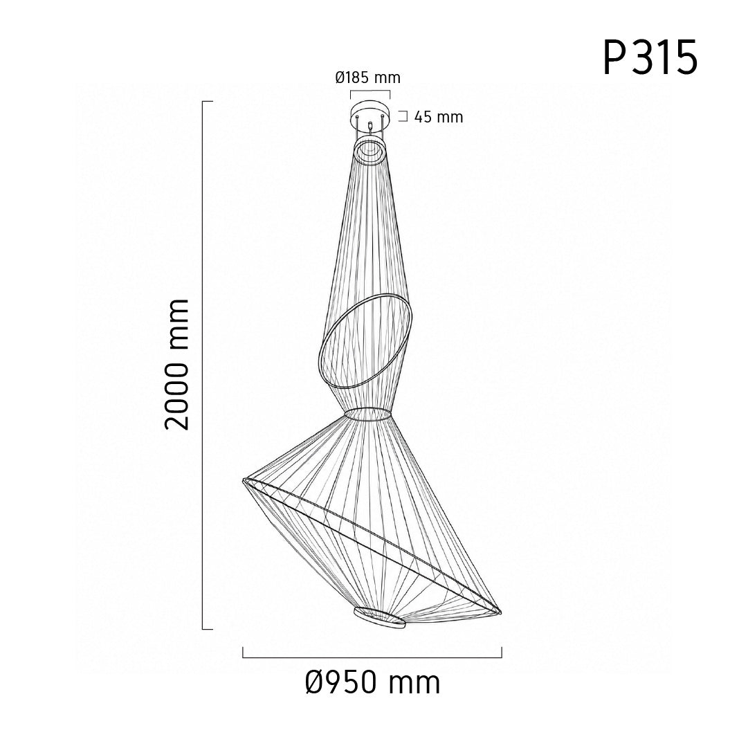 Chandelier Evelyn P315