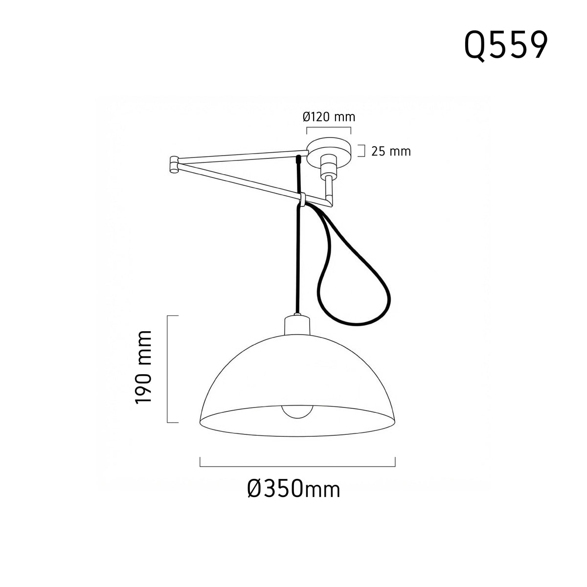 Pendant Bluesky Q559