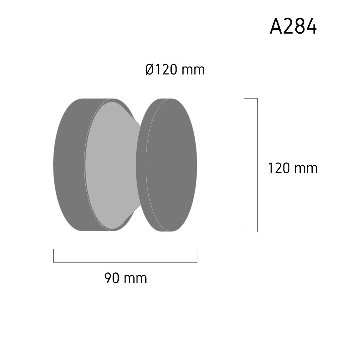 Outdoor Wall Lamp DUO DISCO A284 LED
