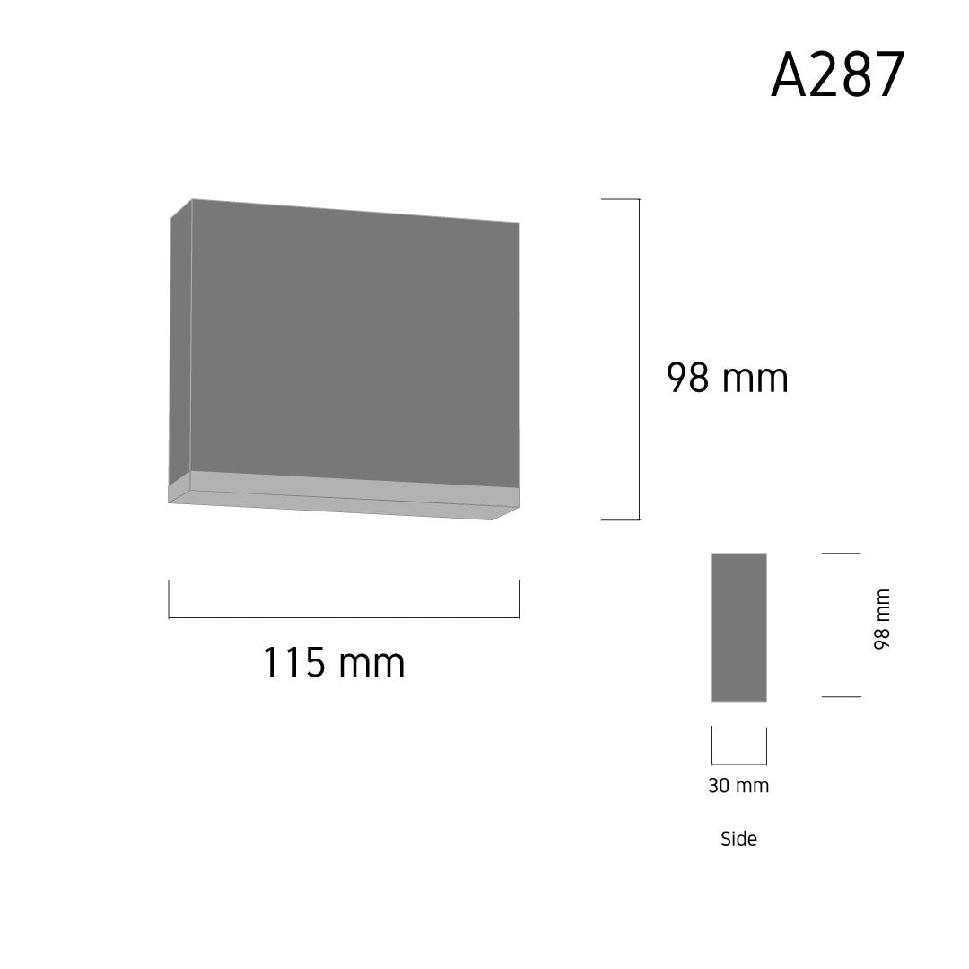 Outdoor Wall Lamp RECTON A287 LED