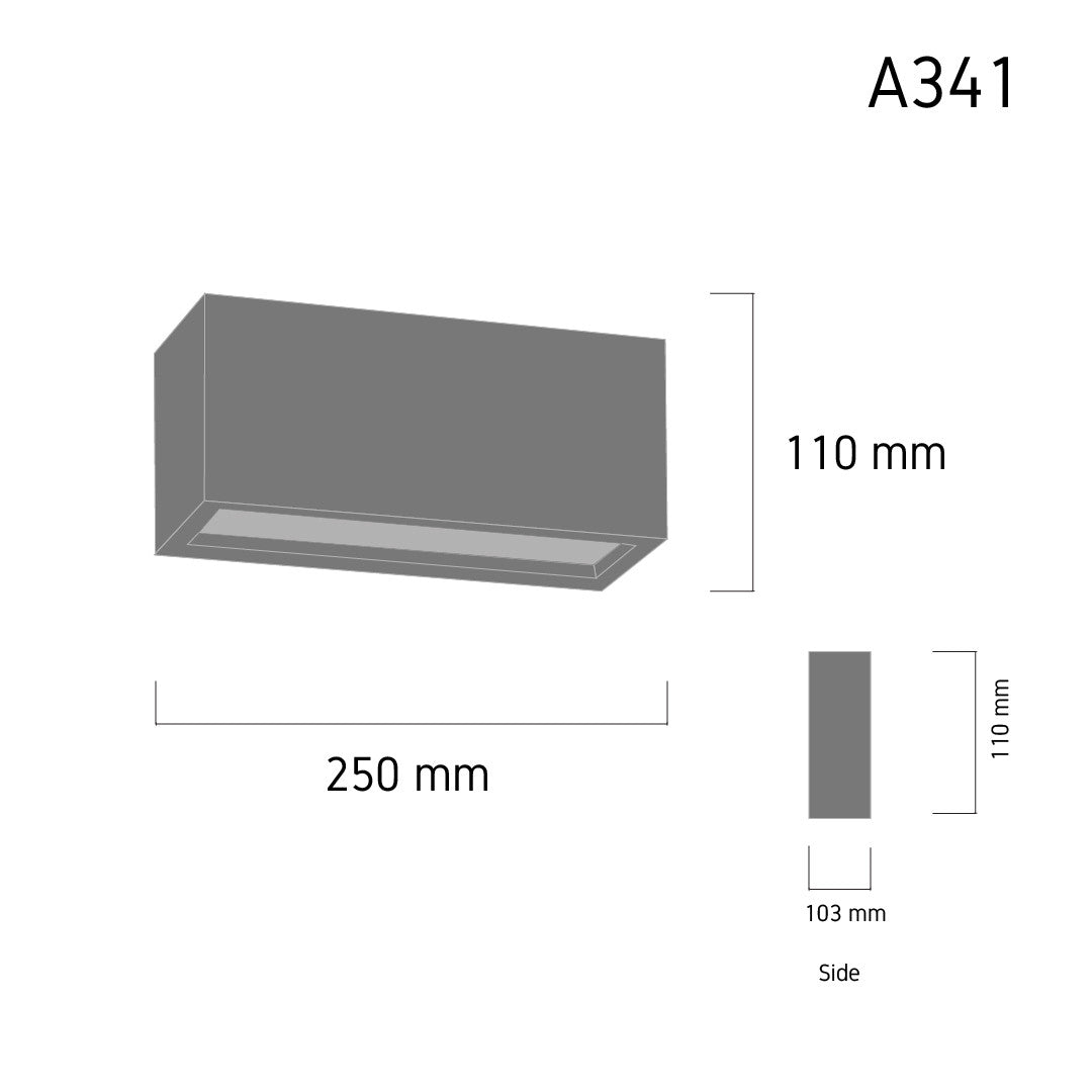 Outdoor Wall Lamp ARCUS A341