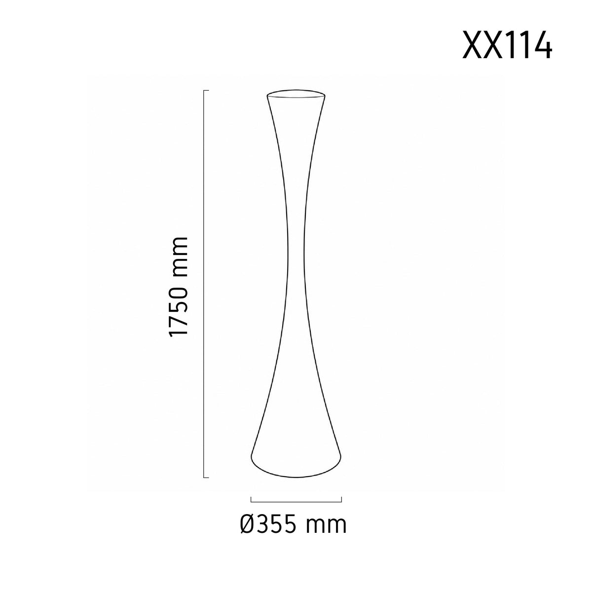 Floor Lamp Obelisk XX114