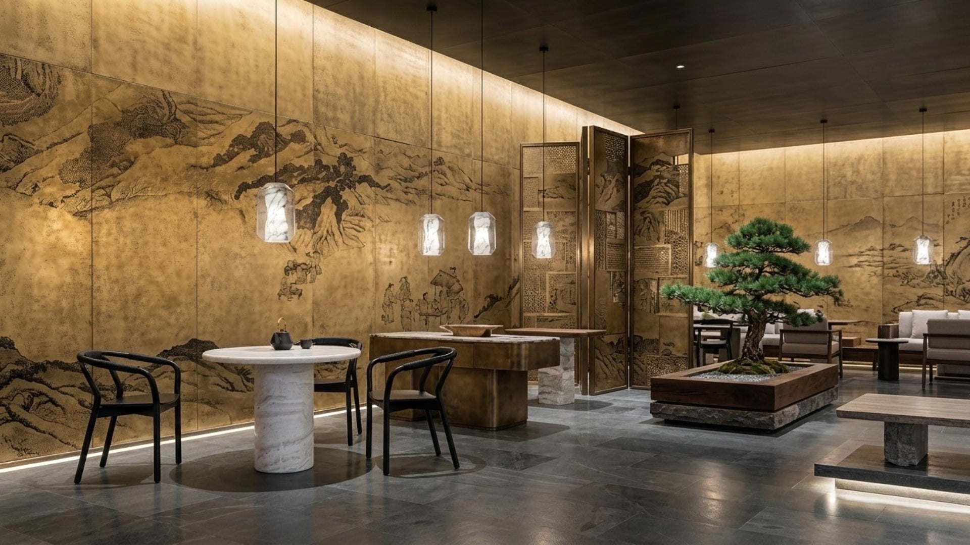แต่งร้าน Café ด้วยโคมไฟสไตล์ Chinese Modern