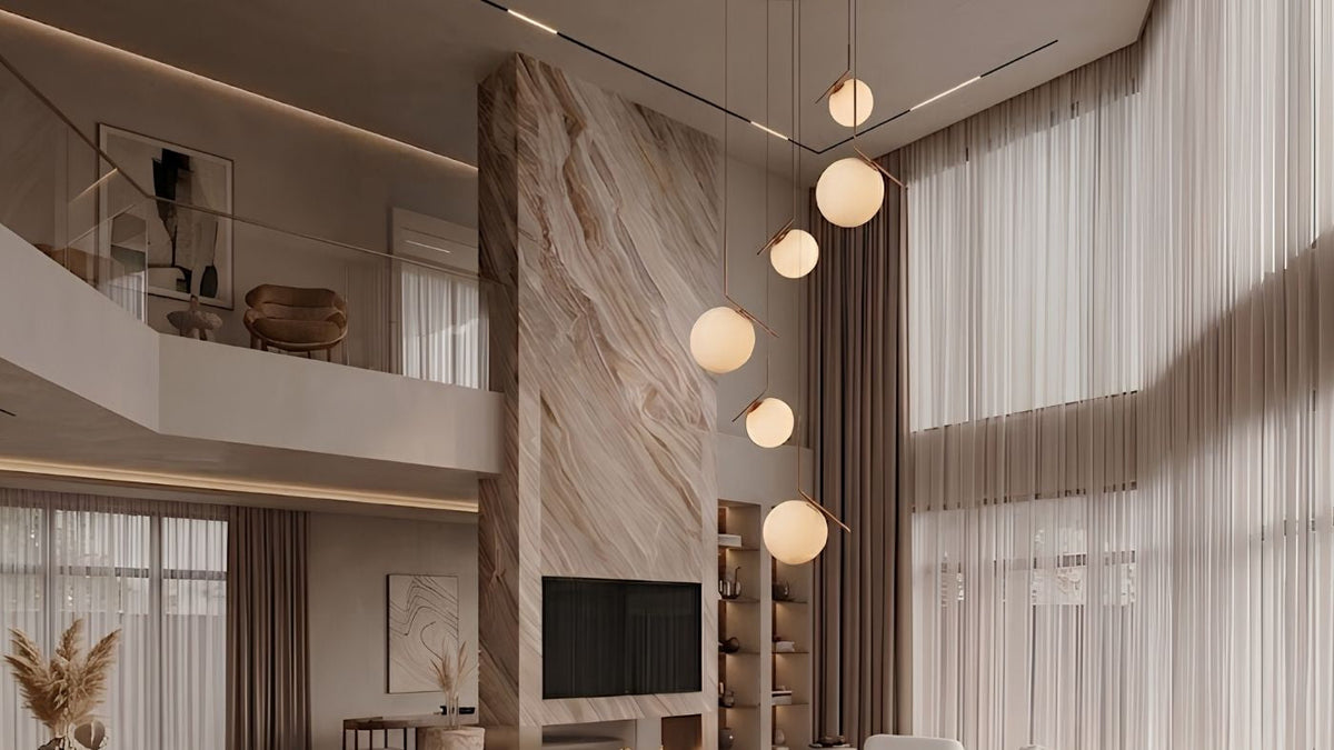 โคมไฟห้อยแบบ Multi Drop Lighting คืออะไร? เทคนิคการจัดวางให้สวยอย่างลงตัว