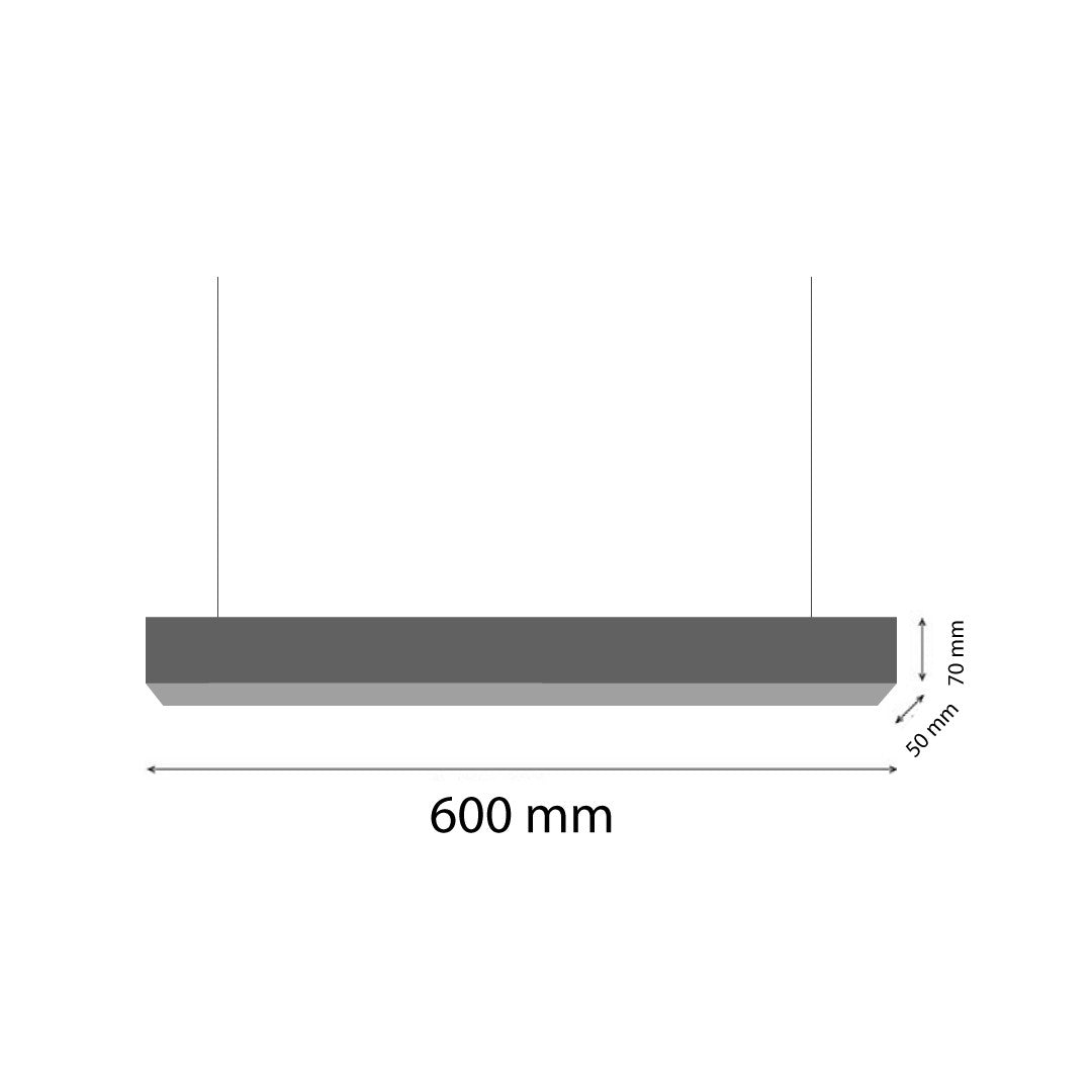โคมไฟ LED เส้นแบบโมดูลาร์ Flow link Linear Light 60cm 10W Black 3CCT ภาพที่ 5 | Lamp & Light โคมไฟตกแต่งบ้าน โคมไฟดาวน์ไลท์ โคมไฟเพดาน