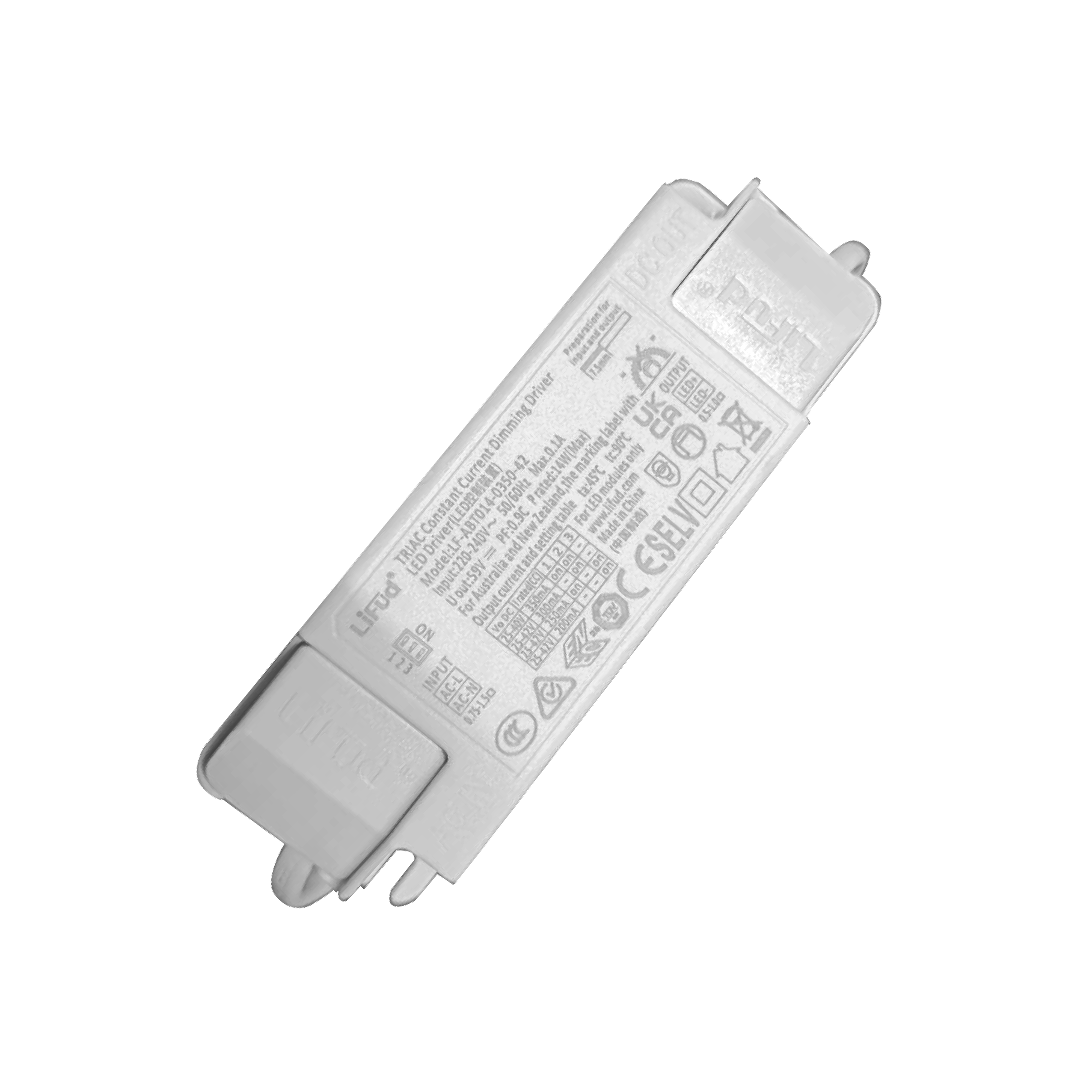 LED Phase-Dim Driver 14W 220V 0.1A IP20 Lifud