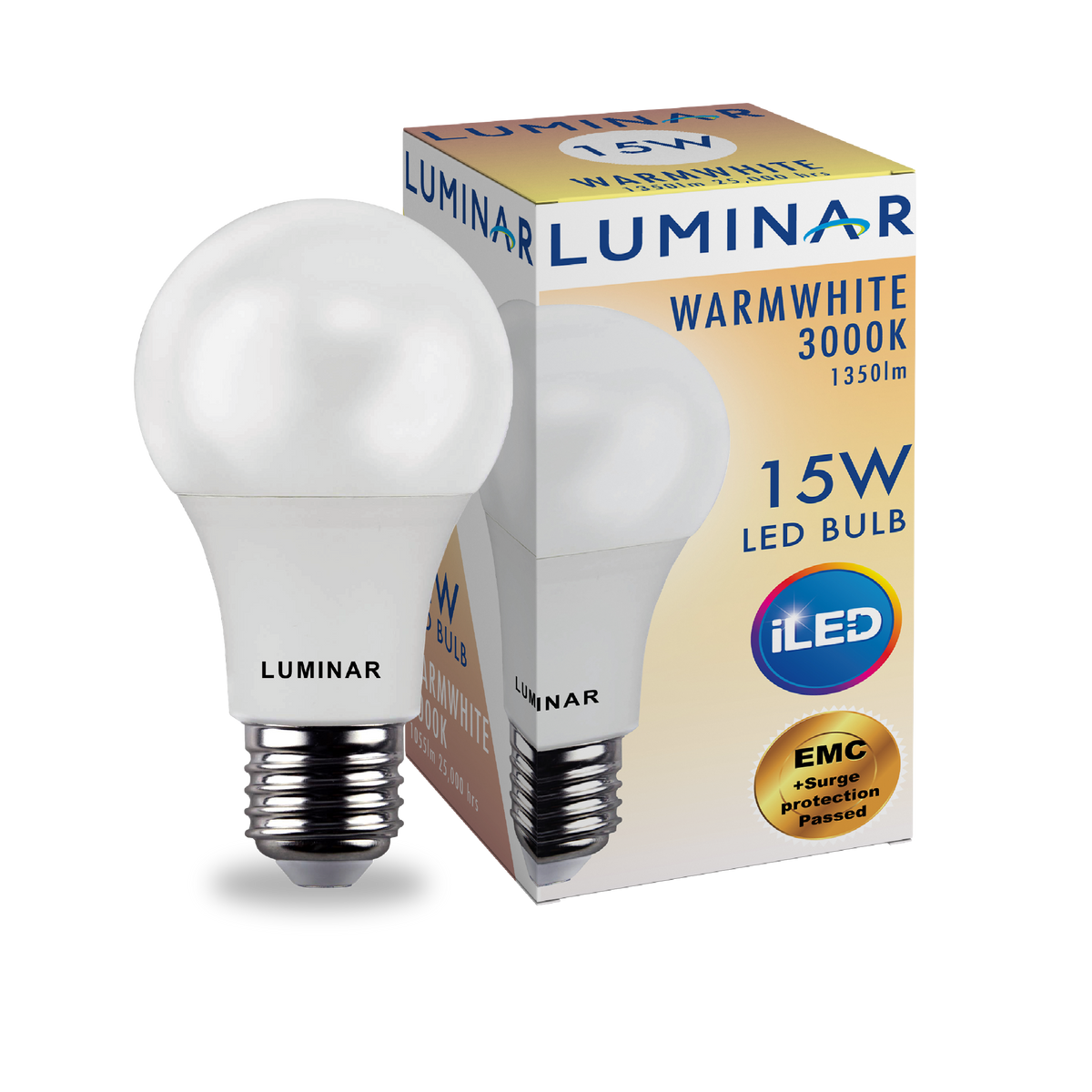 LED Bulb Luminar 15W 3000K