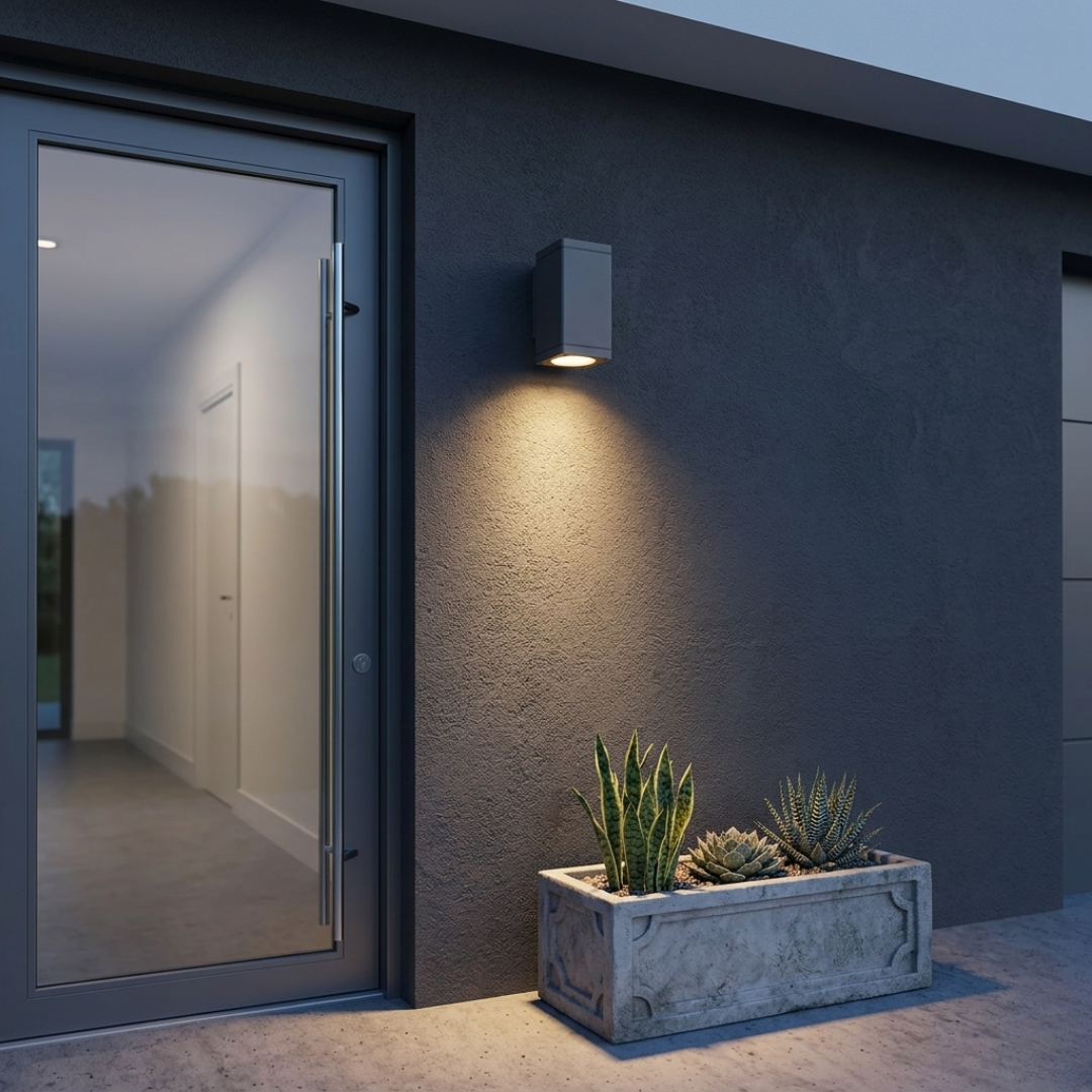 โคมไฟติดผนังภายนอก Outdoor Wall Lamp BLOQ A303 ภาพที่ 2 | Lamp & Light โคมไฟตกแต่งบ้าน โคมไฟดาวน์ไลท์ โคมไฟเพดาน