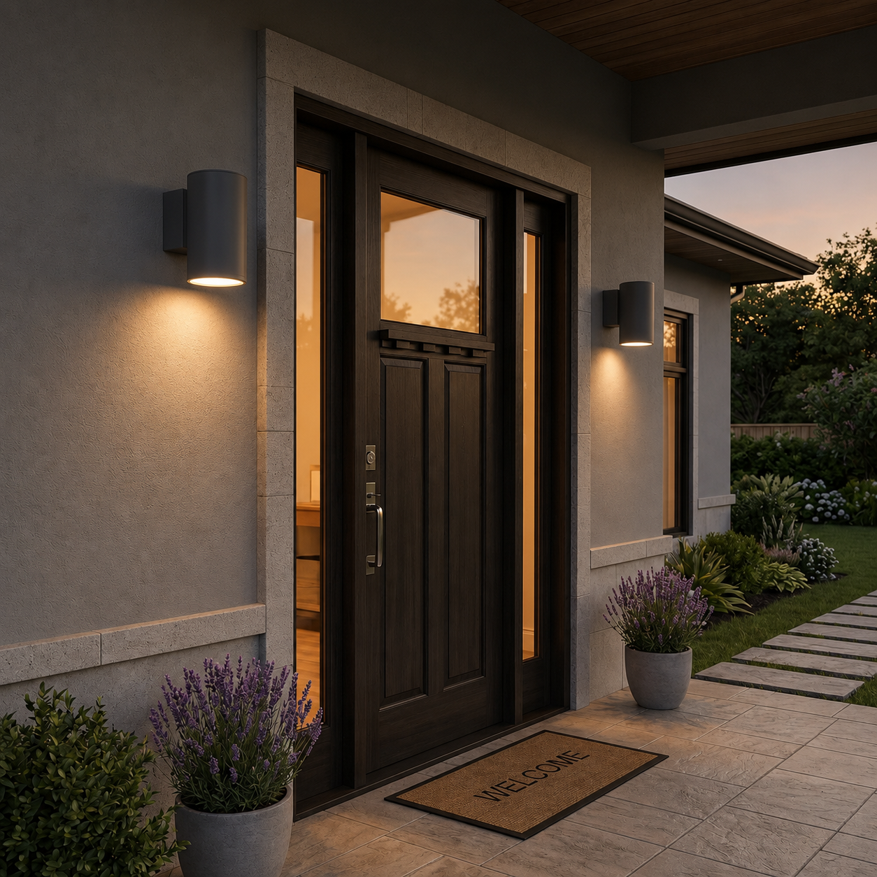 โคมไฟติดผนังภายนอก Outdoor Wall Lamp ORLO A309 ภาพที่ 2 | Lamp & Light โคมไฟตกแต่งบ้าน โคมไฟดาวน์ไลท์ โคมไฟเพดาน