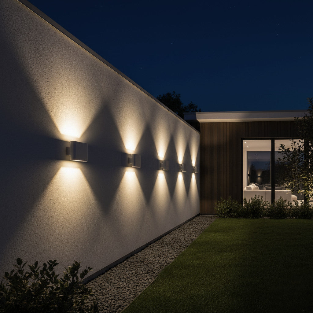 โคมไฟติดผนังภายนอก Outdoor Wall Lamp RECTON A332 LED ภาพที่ 3 | Lamp & Light โคมไฟตกแต่งบ้าน โคมไฟดาวน์ไลท์ โคมไฟเพดาน