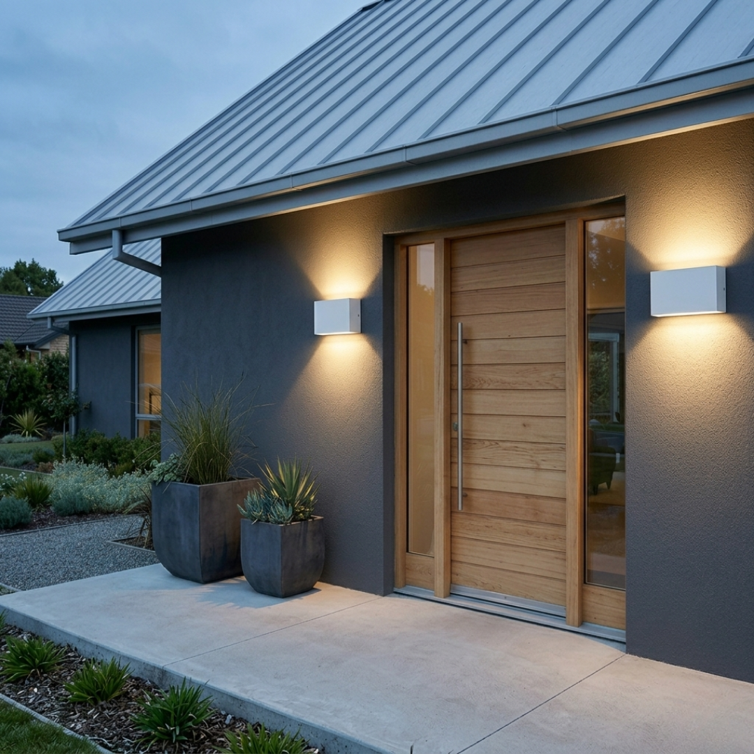 โคมไฟติดผนังภายนอก Outdoor Wall Lamp RECTA A347 LED ภาพที่ 2 | Lamp & Light โคมไฟตกแต่งบ้าน โคมไฟดาวน์ไลท์ โคมไฟเพดาน