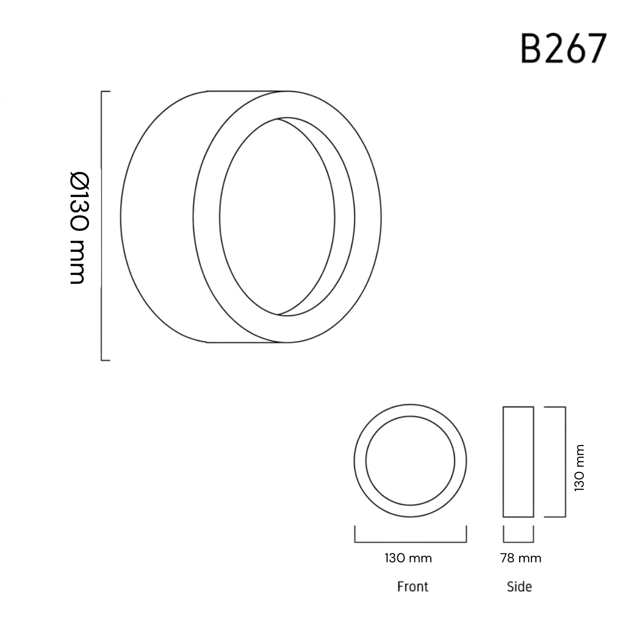 Wall Lamp RIBELLA B267