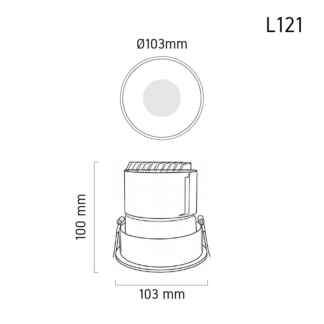 Downlight LED L 121