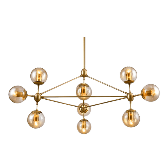 Chandelier SOLARA P80 – decorative ceiling chandelier, view 2 | LAMP & LIGHT - Design forward Decorative lamp , Downlights, pendant lamp , striplights