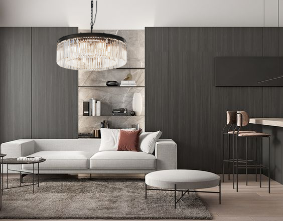 โคมไฟระย้าตกแต่งเพดาน Chandelier SOLENNA P88 ภาพที่ 3 | Lamp & Light โคมไฟตกแต่งบ้าน โคมไฟดาวน์ไลท์ โคมไฟเพดาน
