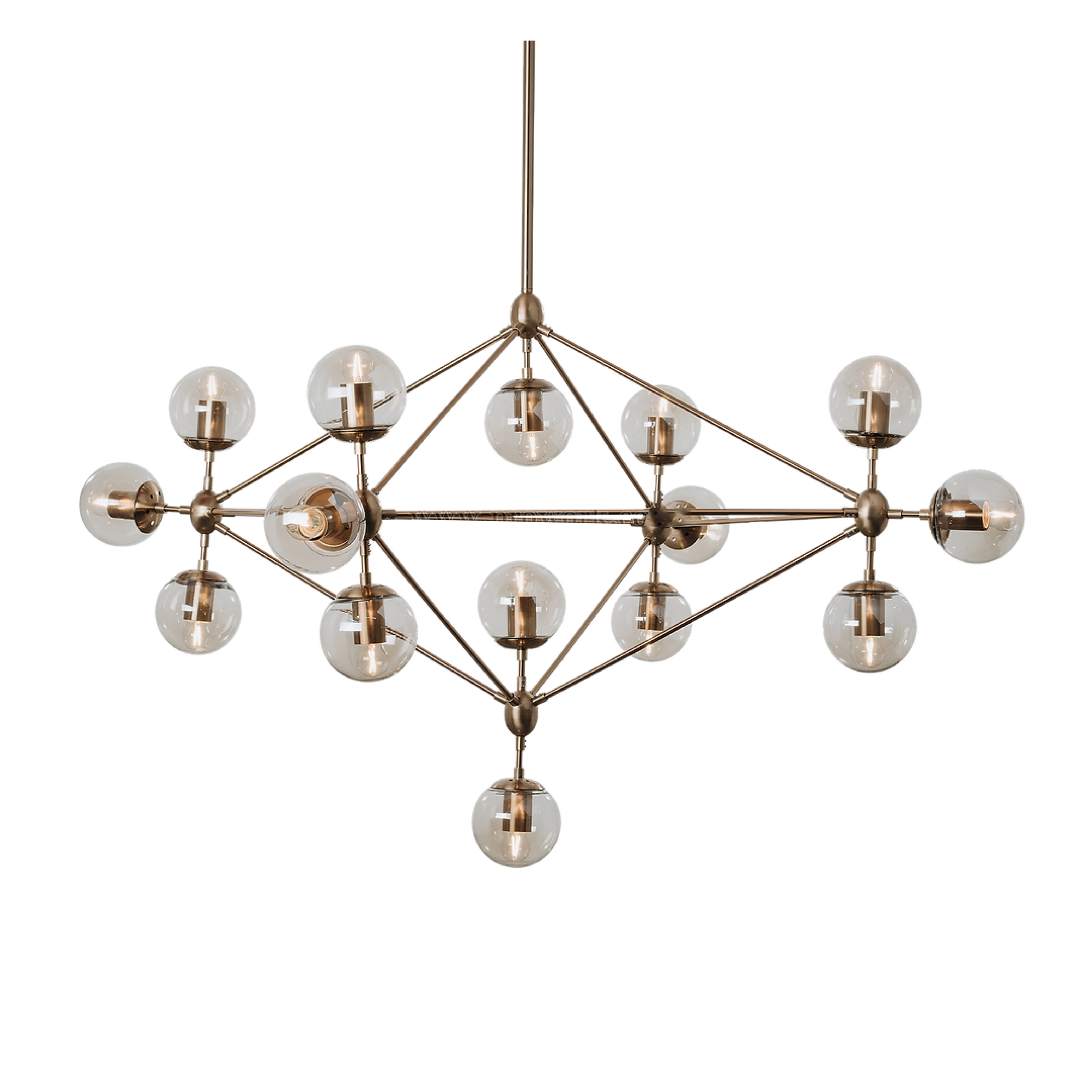 Chandelier ARVELLO P112 – decorative ceiling chandelier, view 4 | LAMP & LIGHT - Design forward Decorative lamp , Downlights, pendant lamp , striplights