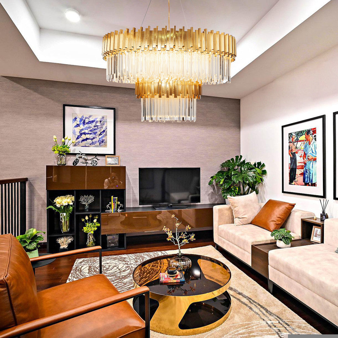 Chandelier SOLVIERA P162 – decorative ceiling chandelier, view 3 | LAMP & LIGHT - Design forward Decorative lamp , Downlights, pendant lamp , striplights
