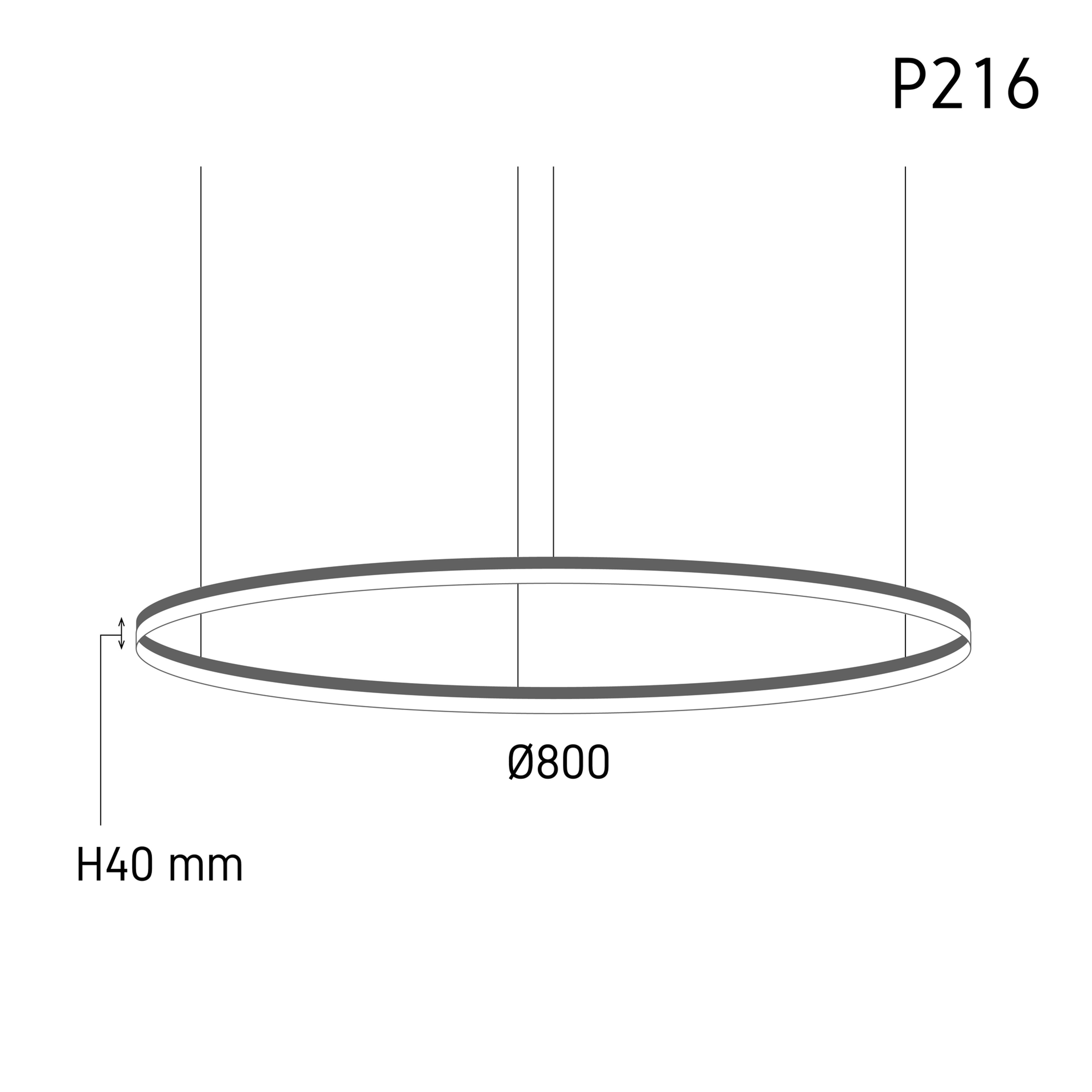 Chandelier  ALUMA RING P216