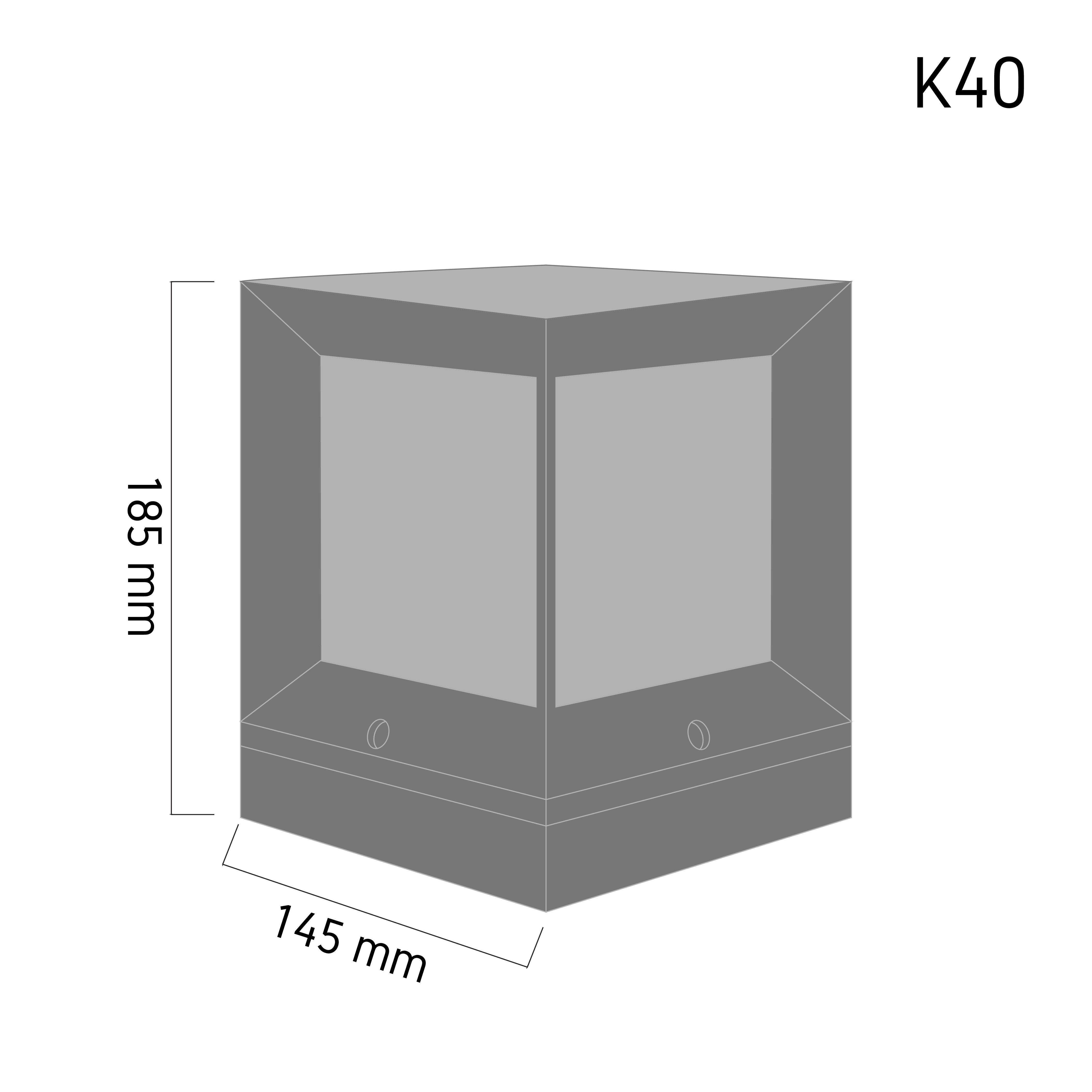 Outdoor Bollard Lamp K40
