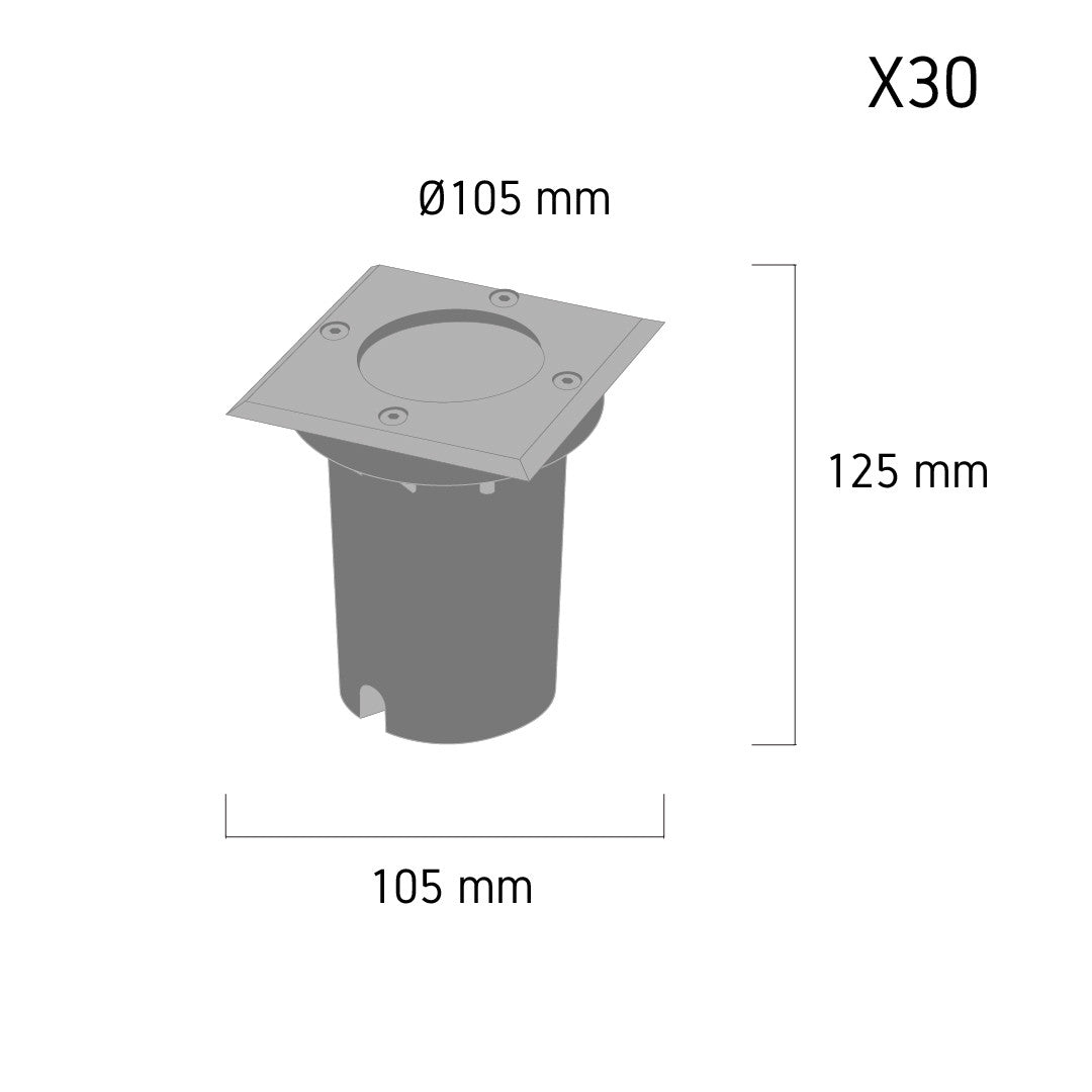 Inground Light DEPIO X30
