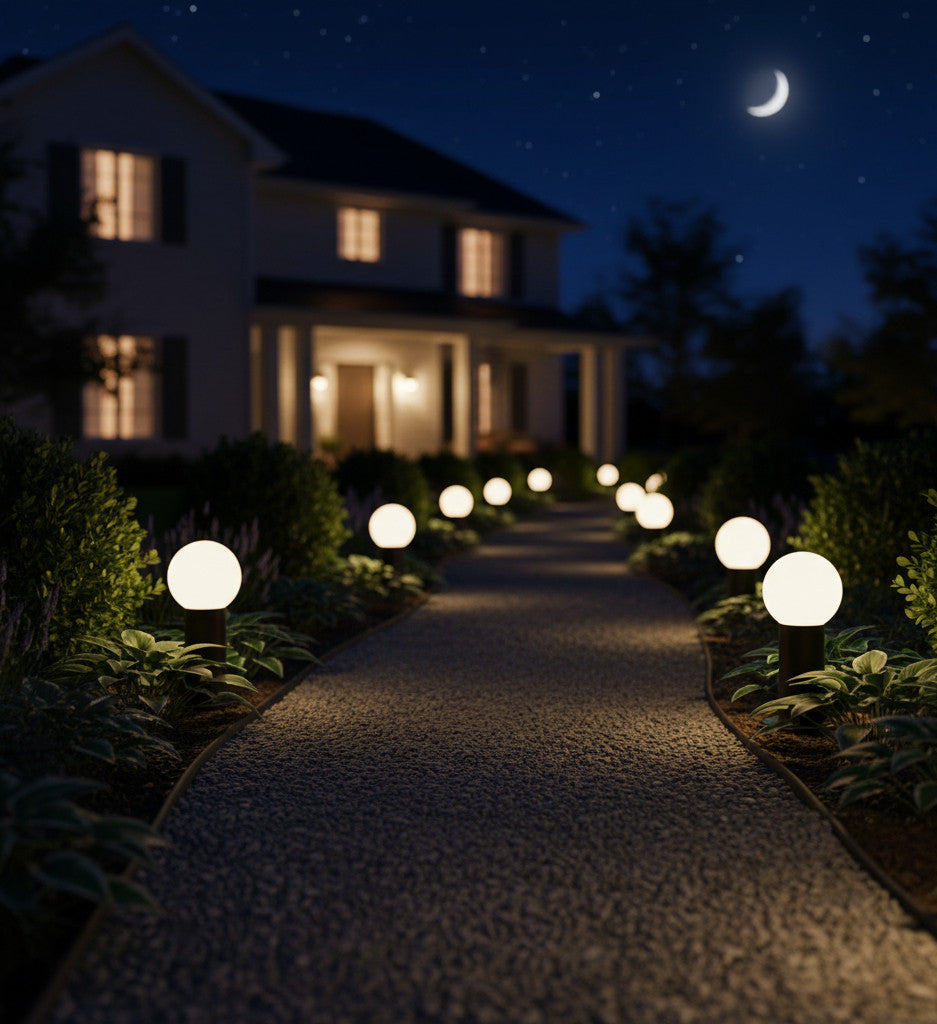 โคมไฟสถาปัตยกรรมภายนอก Outdoor Lamp GLOBE X48 ภาพที่ 4 | Lamp & Light โคมไฟตกแต่งบ้าน โคมไฟดาวน์ไลท์ โคมไฟเพดาน