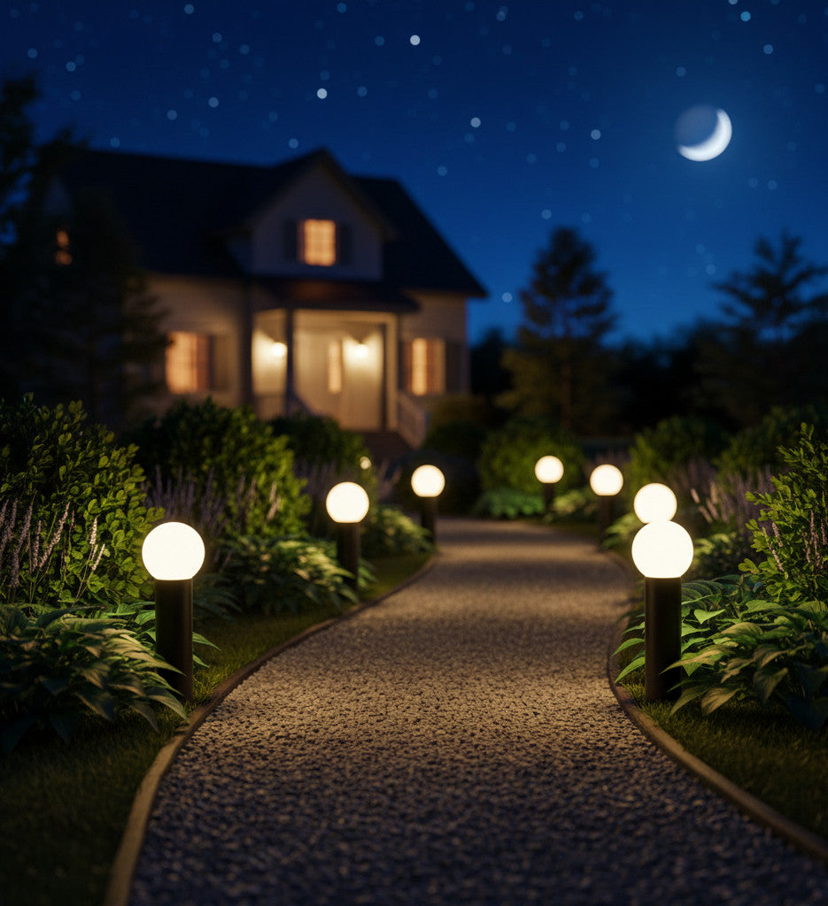 โคมไฟสถาปัตยกรรมภายนอก Outdoor Lamp GLOBE X49 ภาพที่ 4 | Lamp & Light โคมไฟตกแต่งบ้าน โคมไฟดาวน์ไลท์ โคมไฟเพดาน