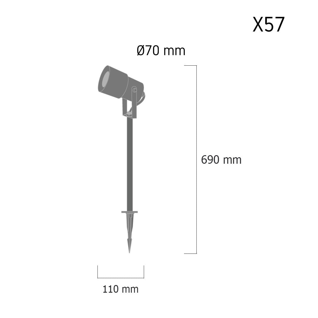 Outdoor Lamp STRIVE X57 LED